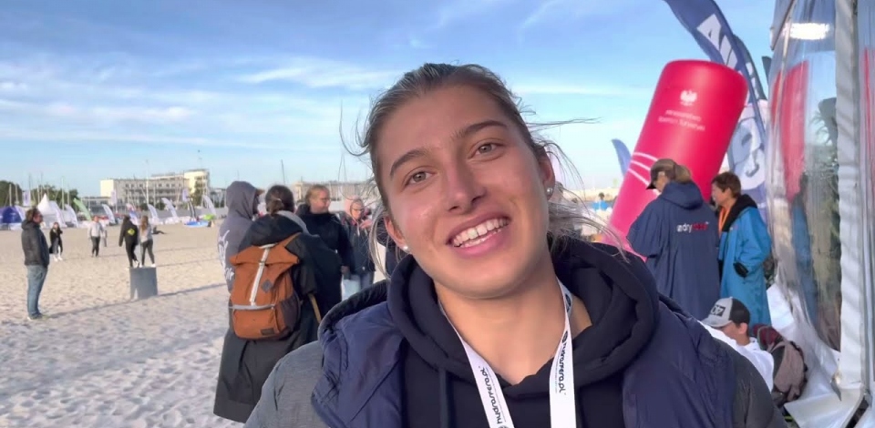 Italian junior women’s SUP sprint world champion Cecilia Pampinella