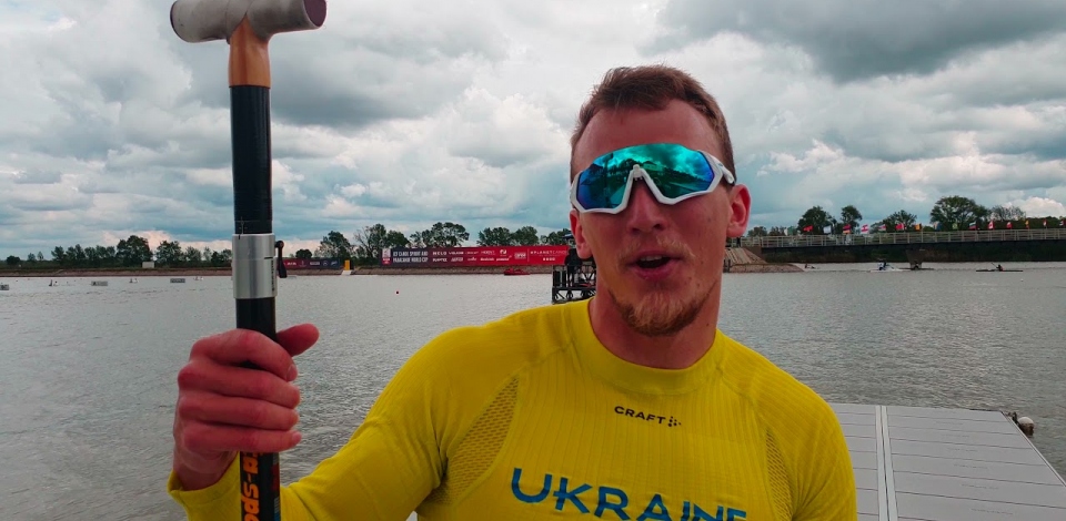 Pavlo ALTUKHOV Ukraine / 2021 Canoe Sprint European Tokyo 2020 Olympic Qualifier Szeged