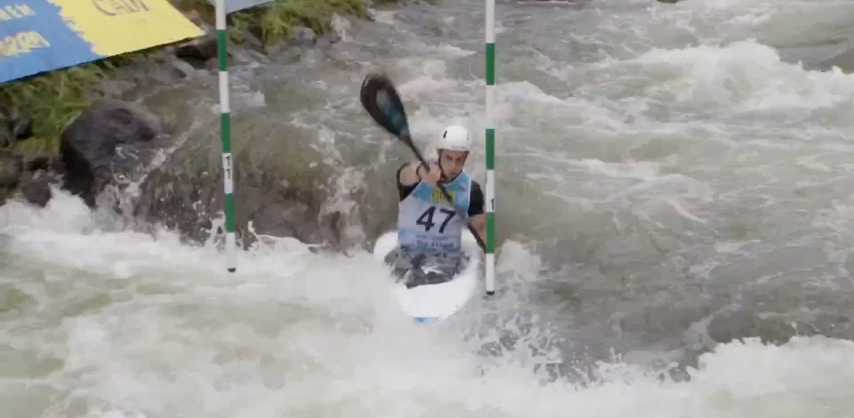 Frederico Alvarenga - Portugal - Men's Kayak Heats / 2025 ICF Canoe Slalom World Cup La Seu Spain