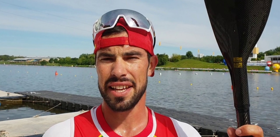 K1m 1000m semi-final Fernando Pimenta POR / 2019 ICF Canoe Sprint & Paracanoe World Cup 1