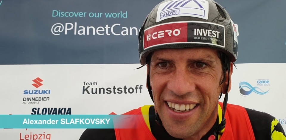 Alexander Slafkovsky SVK C1 Gold / 2019 ICF Canoe Slalom World Cup 4 Markkleeberg Germany