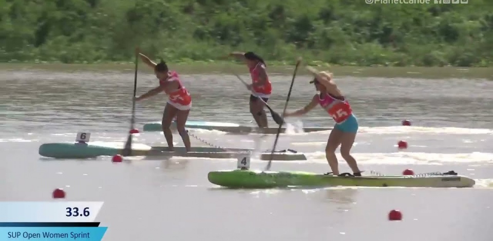 SUP Women's Sprint Heat 3 / 2023 ICF Stand Up Paddling World Championships Pattaya Thailand