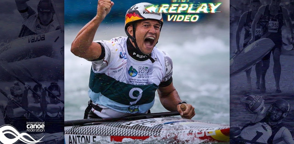 #TBT C1 Men Franz Anton GER / 2018 ICF Canoe Slalom World Championships Rio Brazil