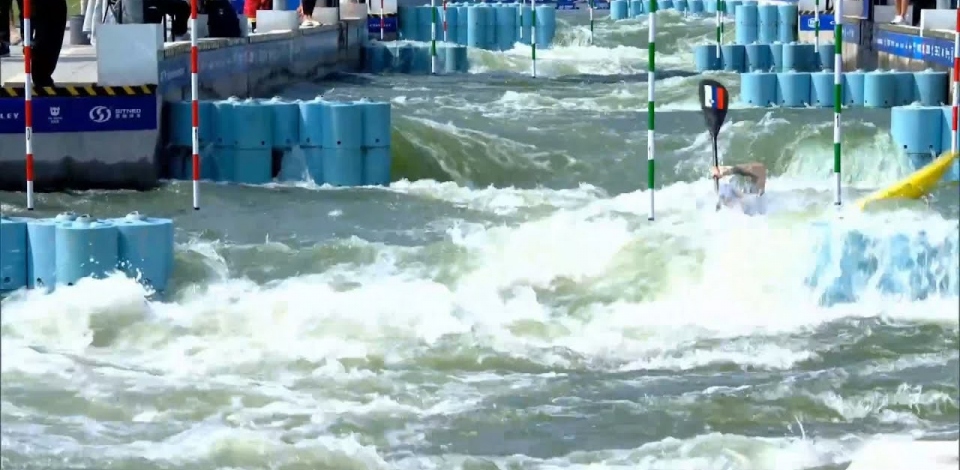 Peter Kauzer, Slovenia - Heats / 2024 ICF Hangzhou Canoe-Kayak Super Cup China