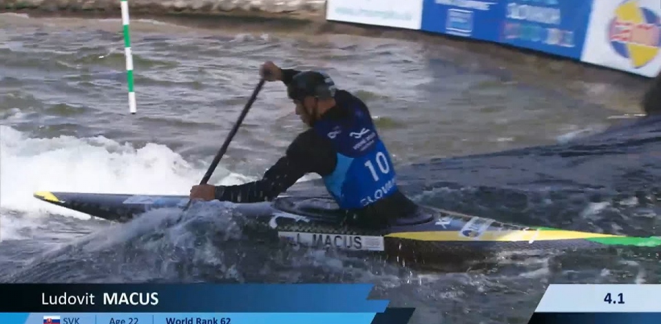 Ludovit Macus, Slovakia / U23 Final 2024 ICF Canoe-Kayak Slalom Junior & U23 World Championships