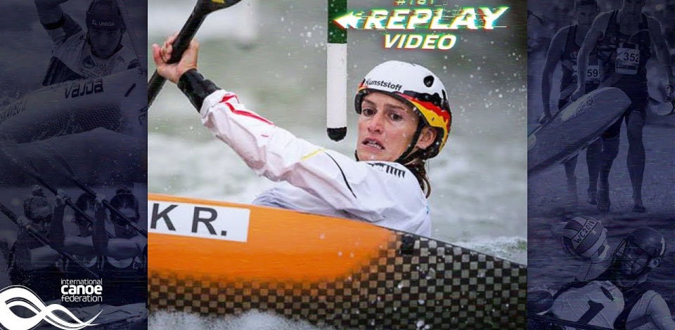 #TBT K1 Women Ricarda Funk GER / 2018 ICF Canoe Slalom World Cup 5 La Seu