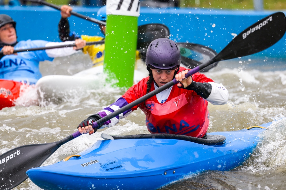 Kimberley Woods Great Britain Kayak Cross ICF Canoe Slalom World Cup