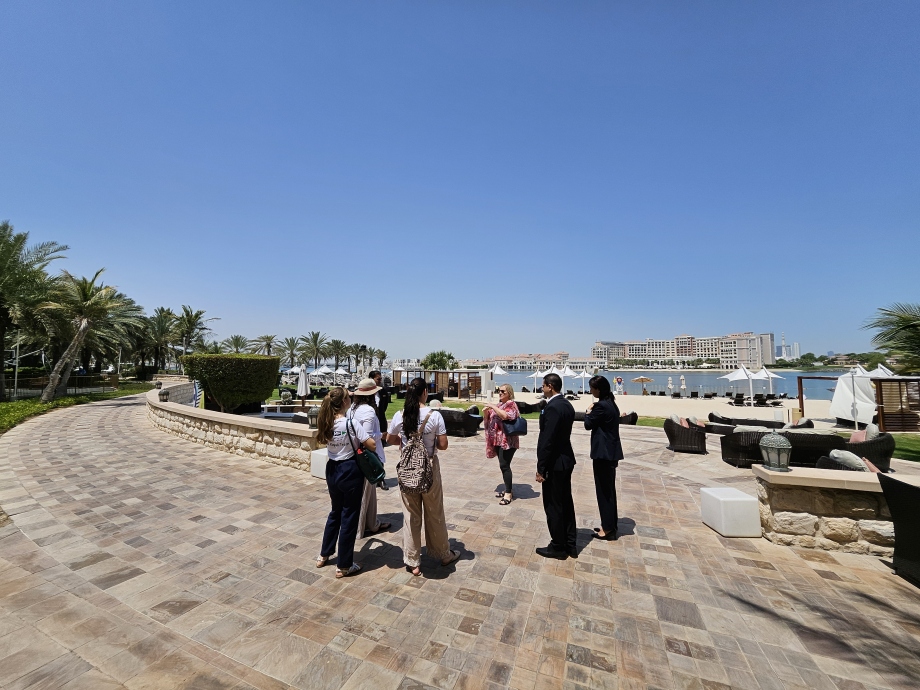 Abu Dhabi site visit ICF SUP World Championships 2025