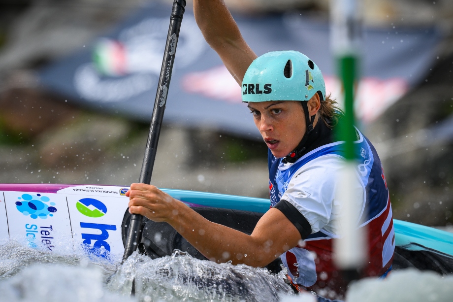 Adja Novak Slovenia kayak slalom world cup ivrea 2024