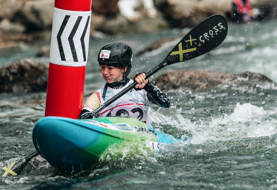 Anna Simona Spain kayak cross Foix 2025