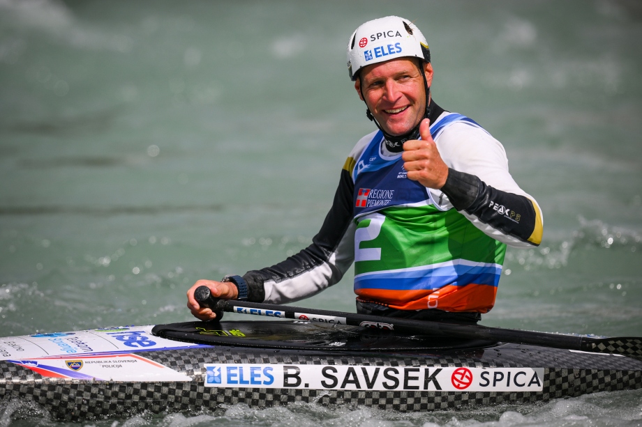 Benjamin Savsek Slovenia canoe slalom world cup Ivrea 2024