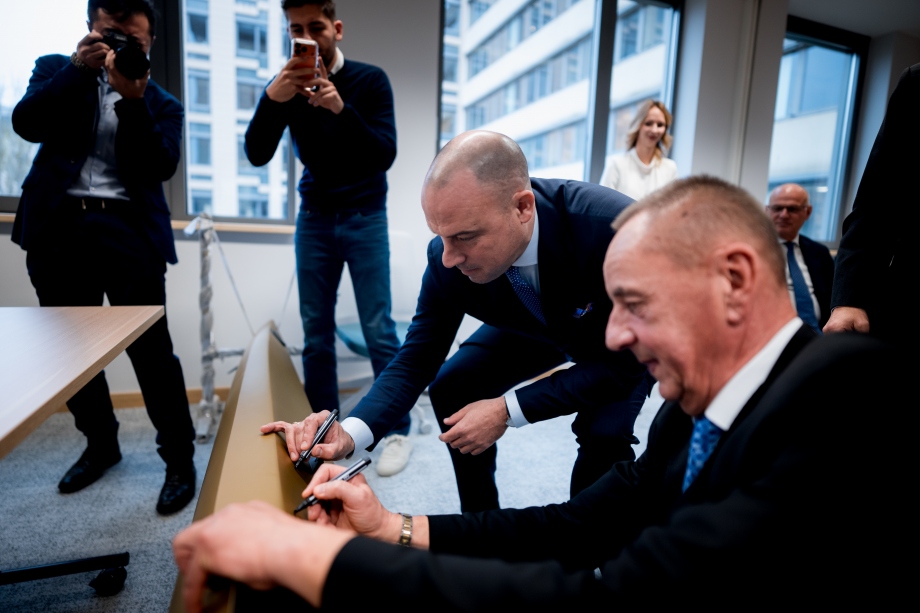 Budapest headquarters opening Thomas Konietzko Adam Schmidt 2