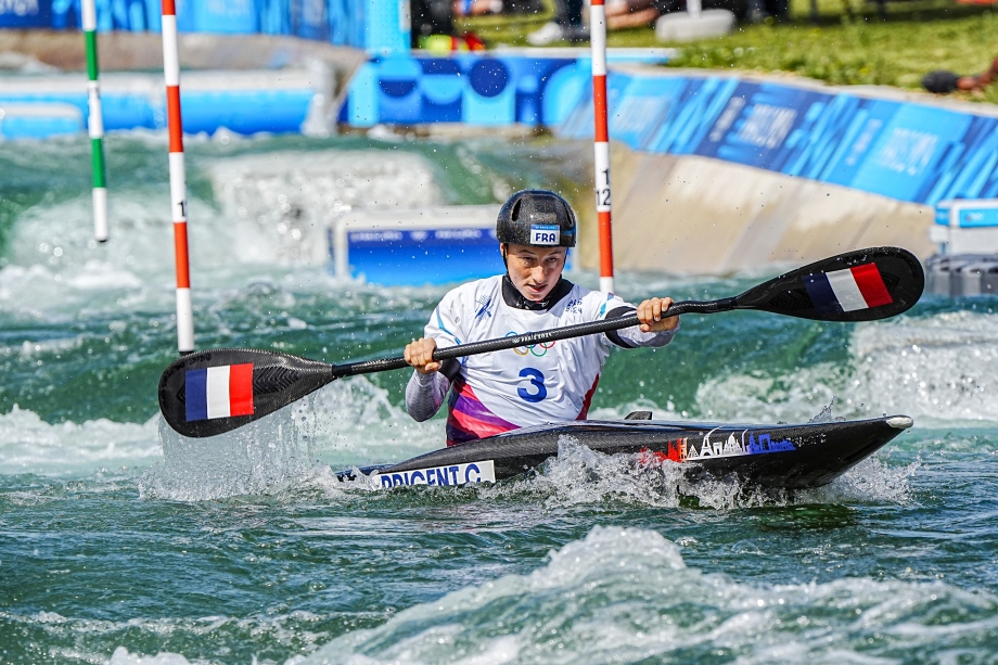 Camille Prigent canoe kayak slalom paris 2024 olympics