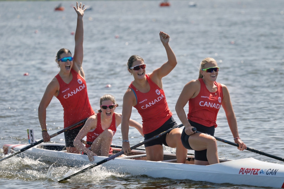 Canada C4 canoe sprint Montemor 2025