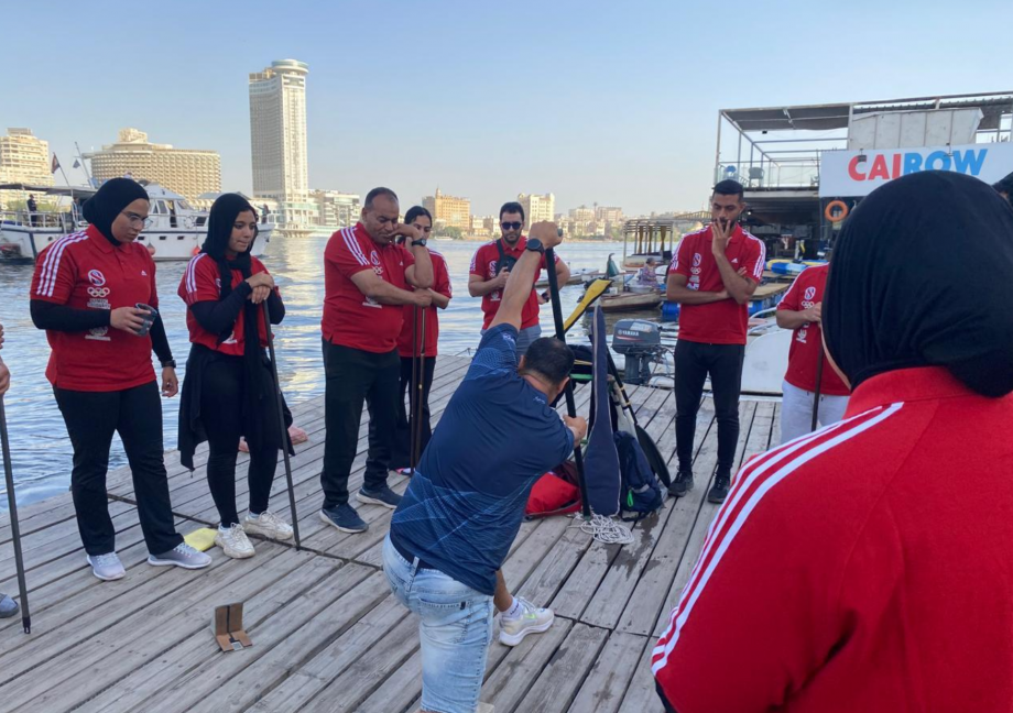 Canoe Sprint coach course Egypt