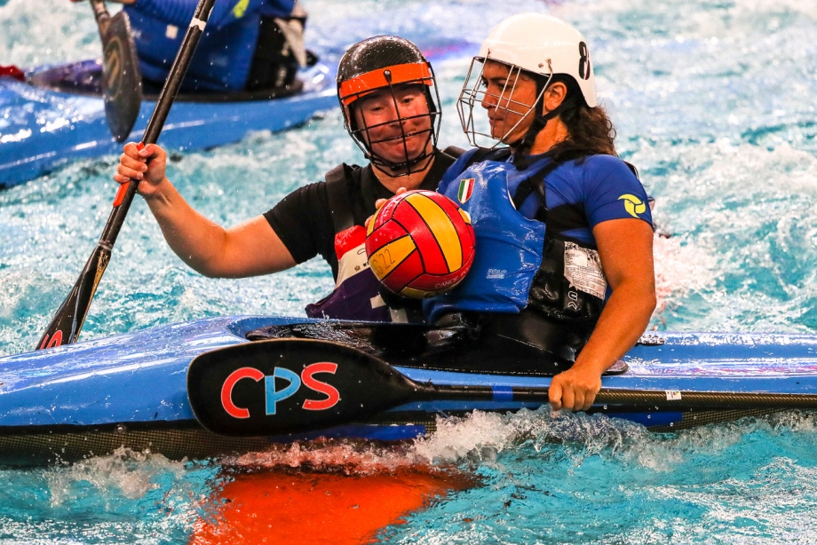Italy Silvia Cogoni canoe polo World Games 2022