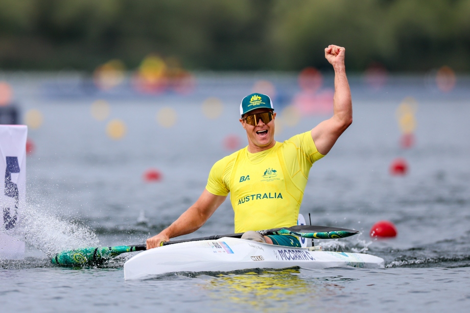 Curtis McGrath Paracanoe Paris 2024 Paralympics gold