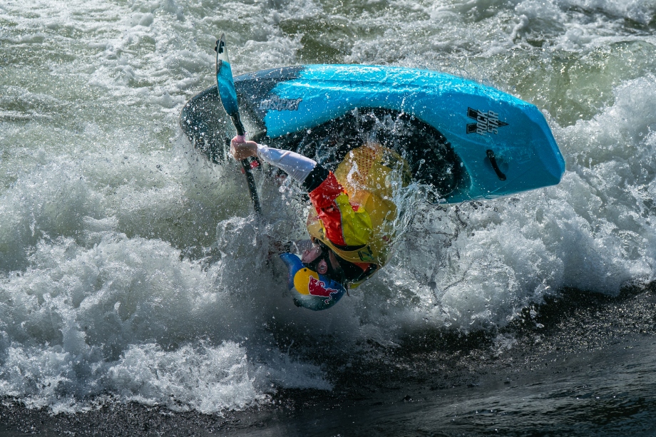 Dane Jackson canoe freestyle kayak Plattling 2025