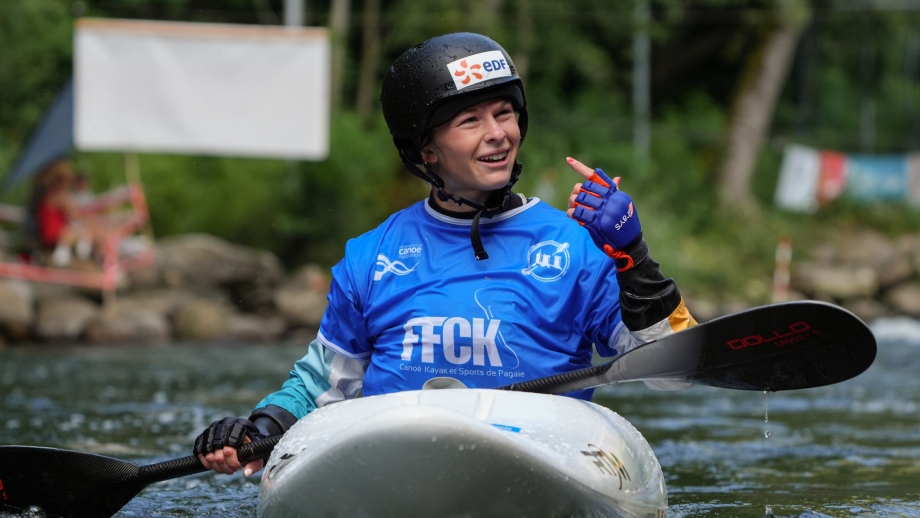 Doriane Delassus kayak cross France Foix 2025