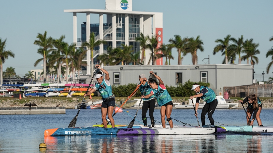 Esperanza Barreras 2024 long distance Sarasota SUP 2