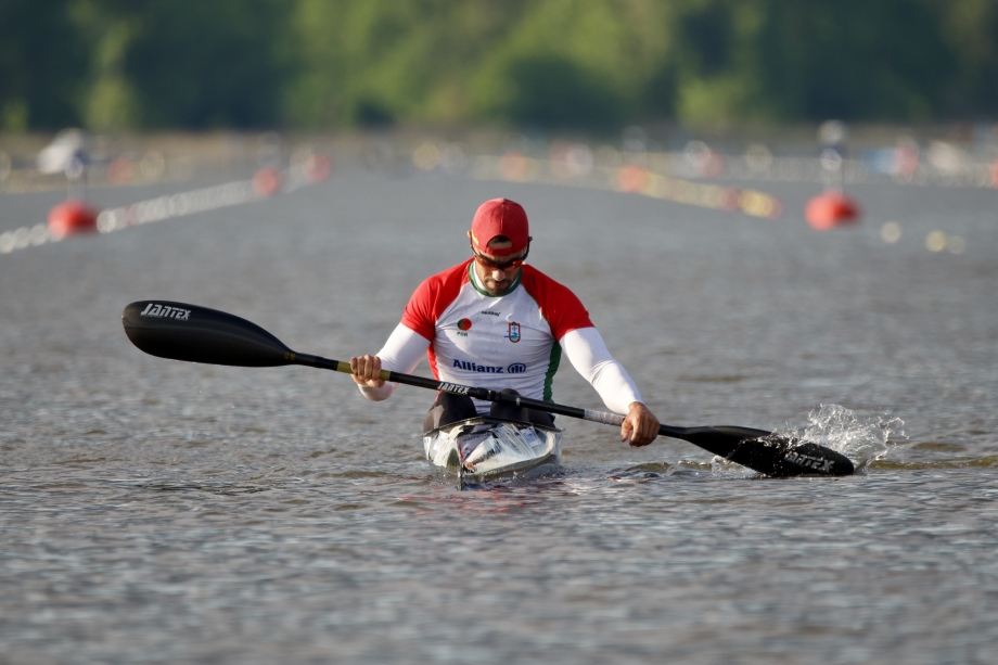 Portugal's Fernando Pimenta eased into the men's K1 1000m final Fernando Pimenta kayak sprint Brandenburg 2026