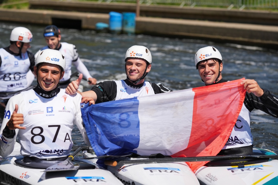 France canoe teams Krakow 2026