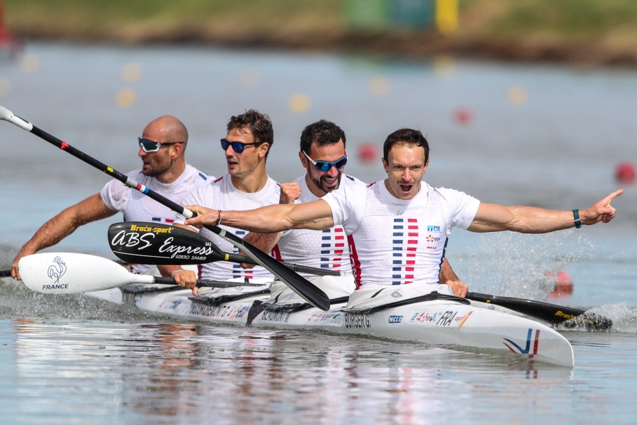 France K4 men Szeged 2020