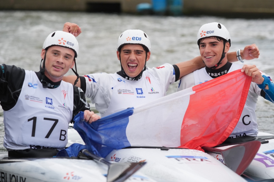 France kayak team Krakow 2026