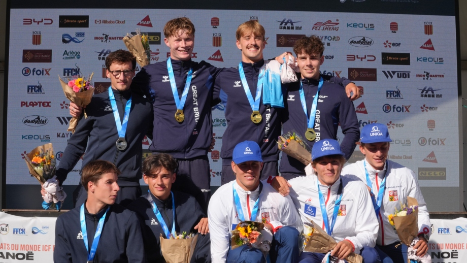 Great Britain team U23 men Foix 2025