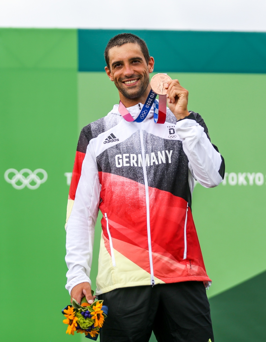 Hannes Aigner is a two-time Olympic bronze medallist