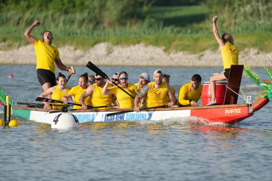 Hungary are among the stronger European teams in Dragon Boat  