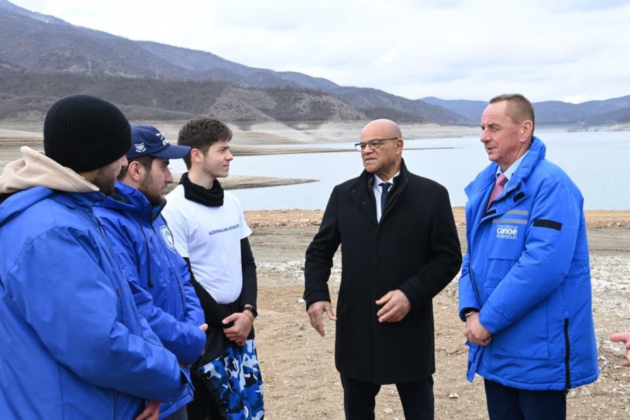 ICF President Thomas Konietzko Azerbaijan