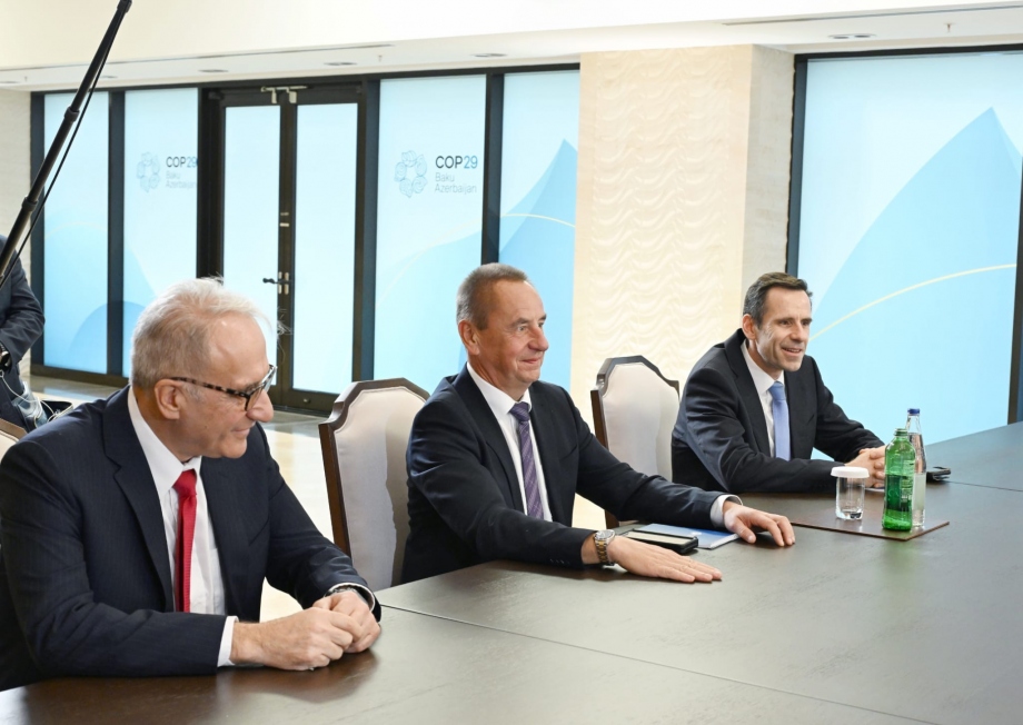 ICF President Thomas Konietzko lauded Baku for a remarkable event ICF President Thomas Konietzko COP29