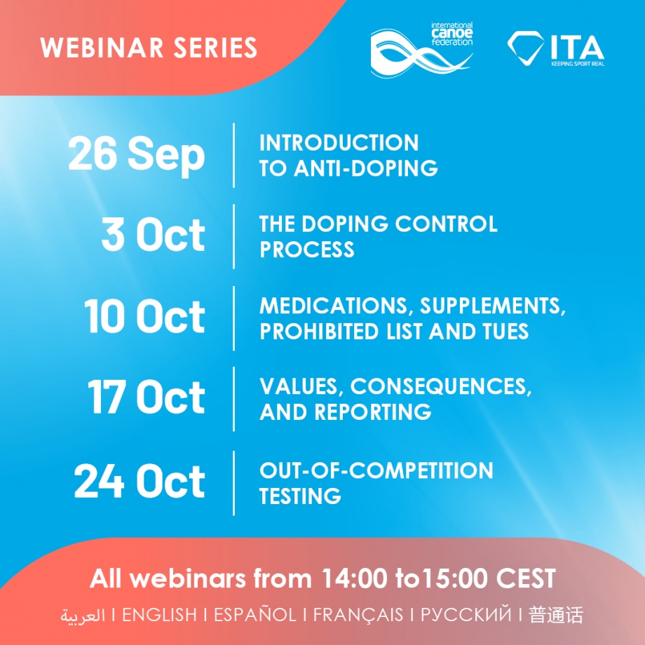 ITA Anti-Doping Webinar ICF