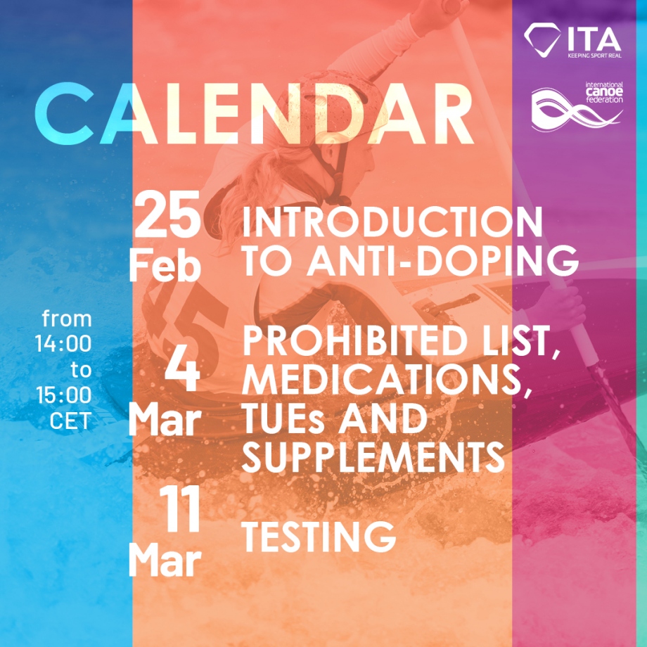 Dates released for ITA's upcoming webinar ITA Webinar Calendar