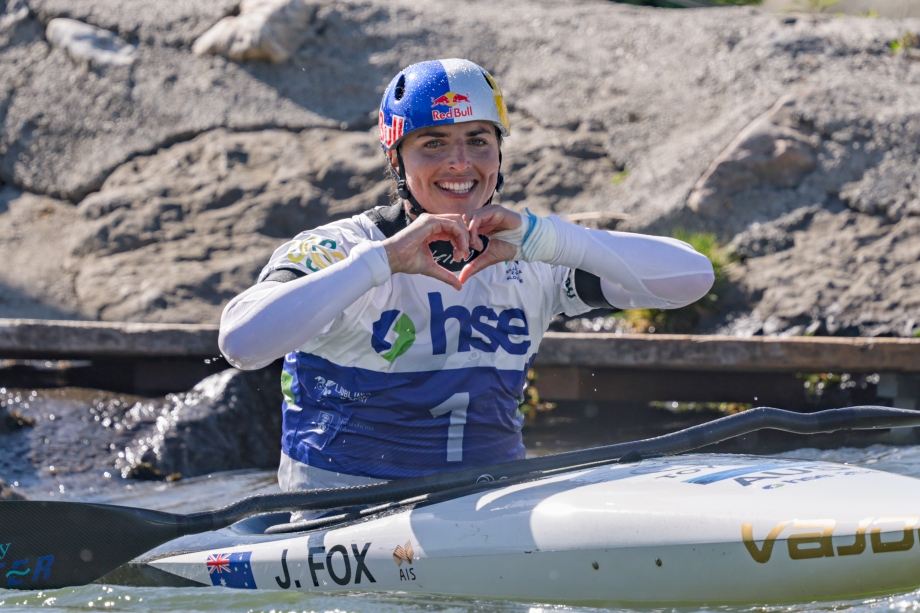 Australia's Jessica Fox marked her return with silver in Tacen Jessica Fox Australia canoe slalom Tacen 2026