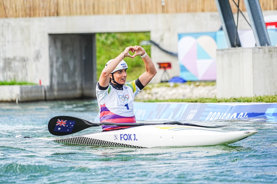 Jessica Fox kayak slalom Paris 2024 Olympics gold 3