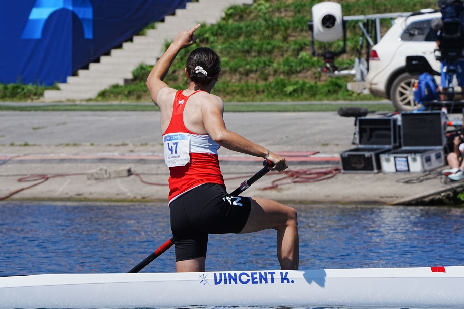 Katie Vincent canoe kayak sprint Paris 2024 Olympics 4