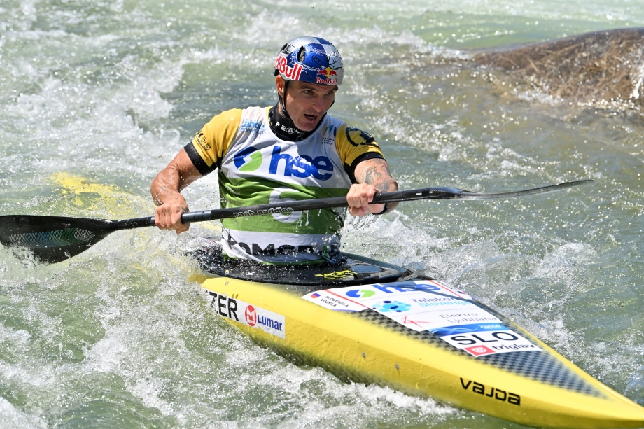 Olympic medallist Kauzer talks Tacen venue Kauzer Tacen Slovenia