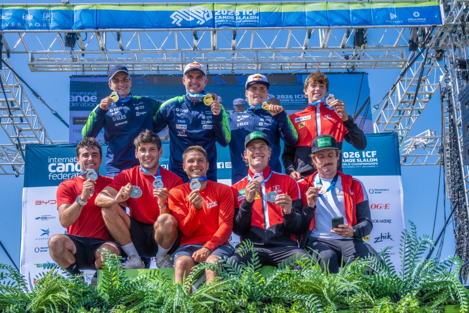 kayak team medallists okc 