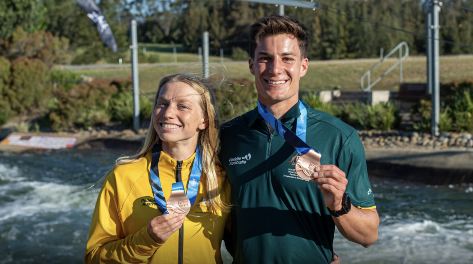 Kaylen Bassett Kate Eckhardt World Championships Medallists