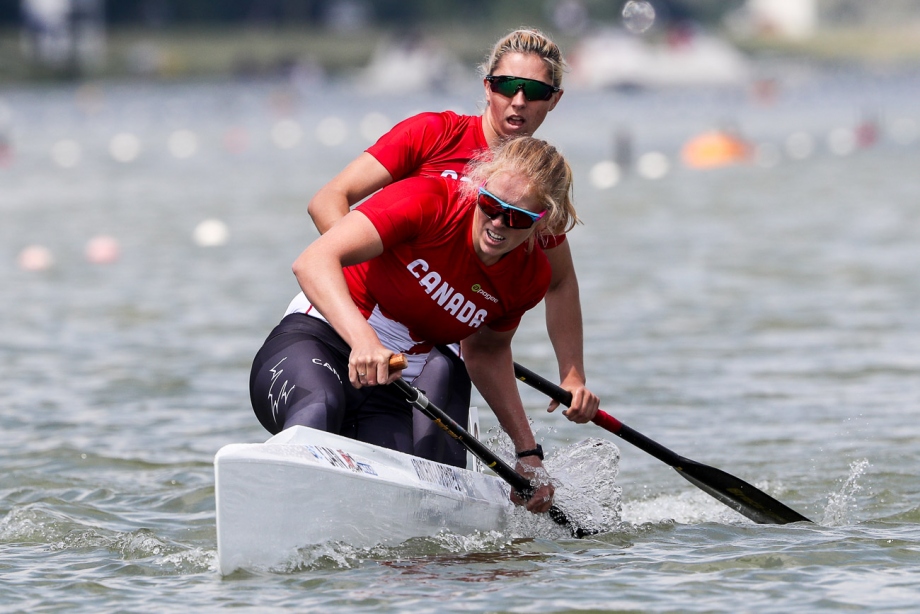 2018 ICF Canoe Sprint World Cup 1 Szeged Hungary L Vincent-lapointe - K Vincent CAN