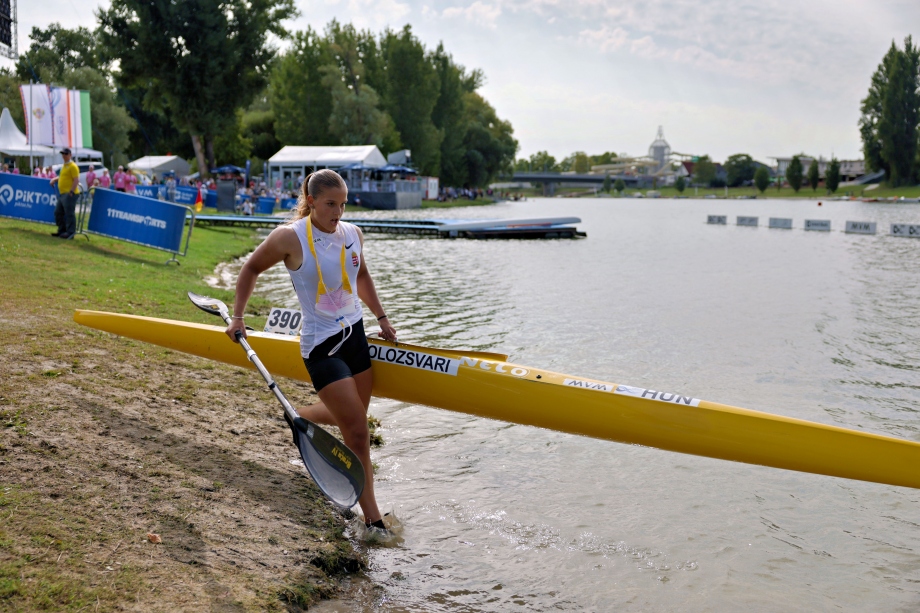 Lili Kolozsvari Hungary canoe marathon kayak Gyor 2025
