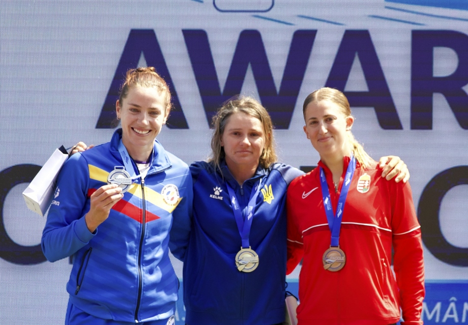 Liudmyla Babak added another European title to her collection Liudmyla Babak European championships 2026