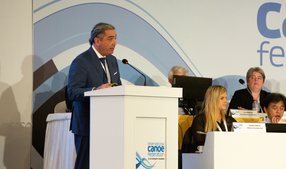 Lluis Rabaneda was re-elected as ICF Vice President in Antalya Lluis Rabaneda ICF Vice President Congress Antalya 2024