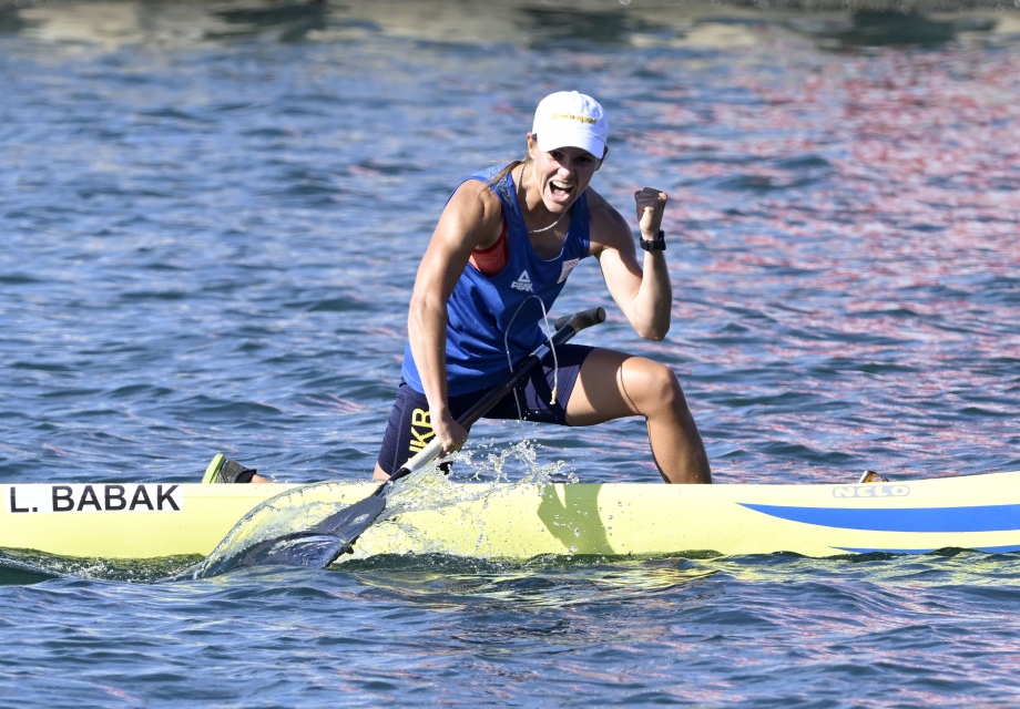 Liudmyla Babak Ukraine canoe marathon Metkovic 2024