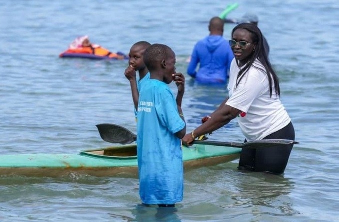 Madjiguene Seck canoe kayak development wish programme 2025 senegal