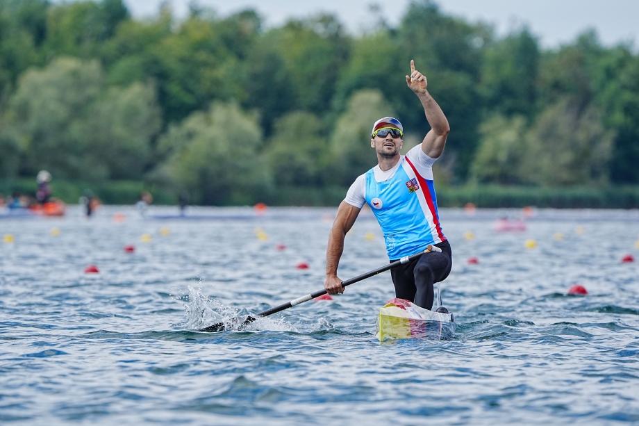 Martin Fuksa Czechia men C1 1000m Paris 2024 Olympics