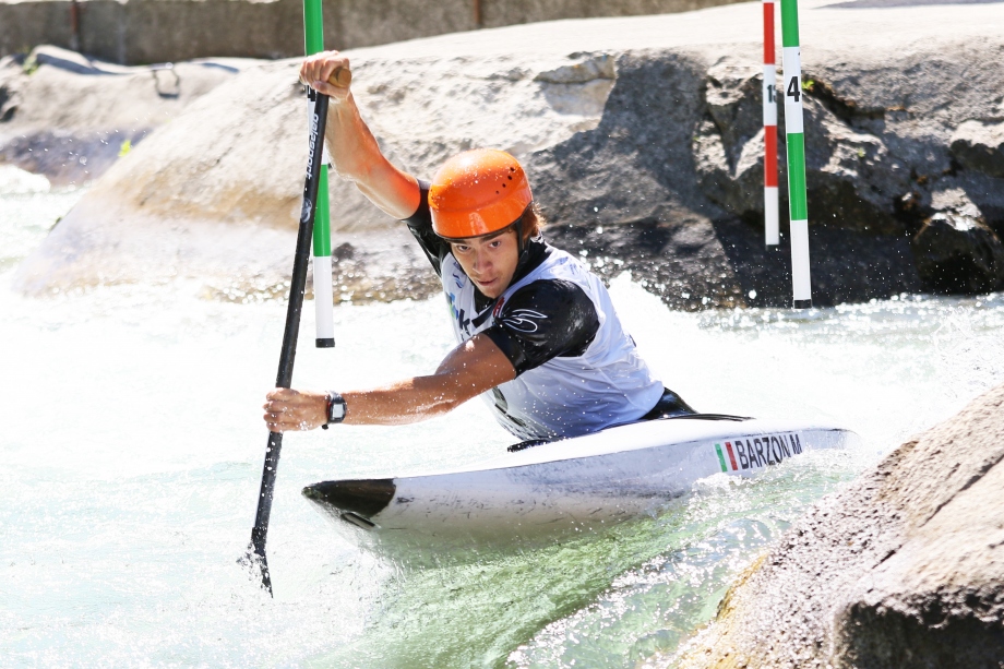 Italy Martino Barzon junior canoe men Tacen 2021