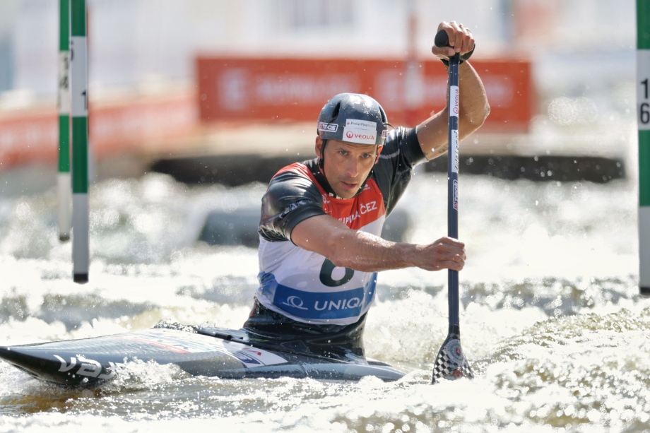 Matej Benus Slovakia canoe slalom Prague 2025